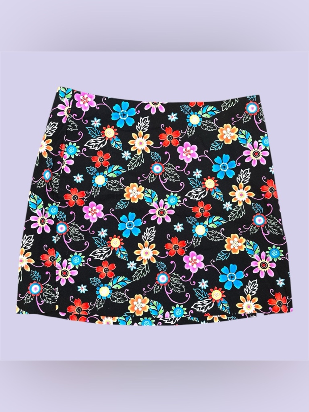 Y2k Vintage pandora floral mini skirt